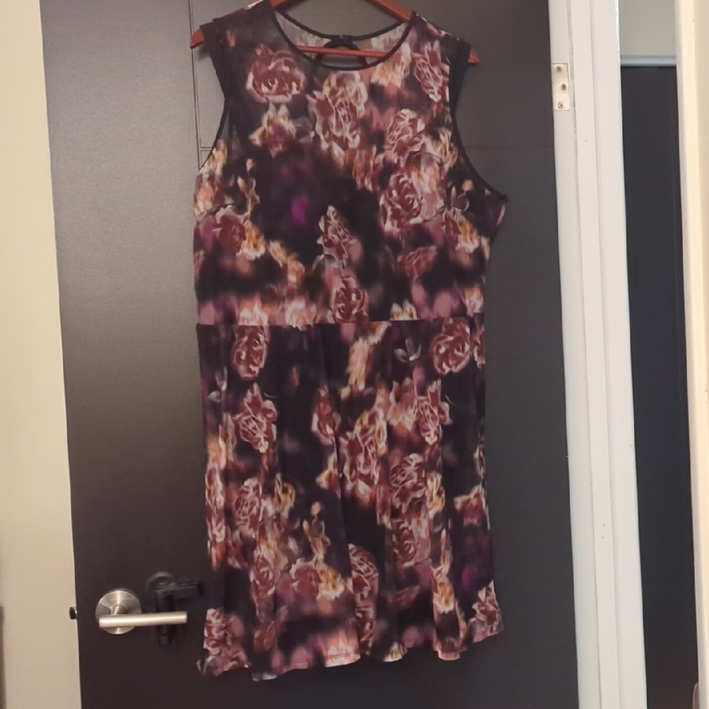 Torrid Floral Swim Dress
